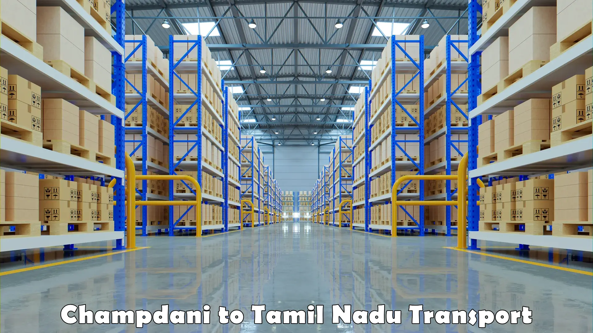 Cargo transportation services Champdani to Shanmugha Arts Science Technology and Research Academy Thanjavur