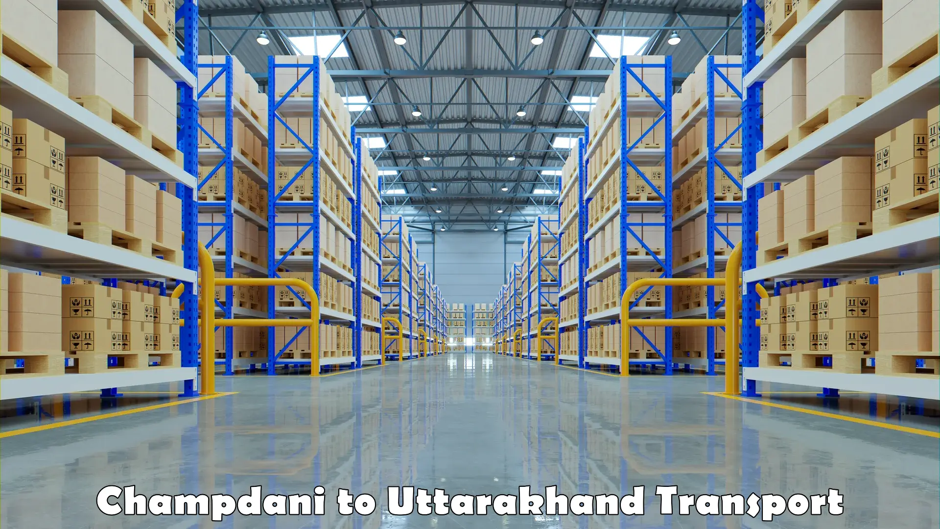 Transport shared services Champdani to Uttarakhand
