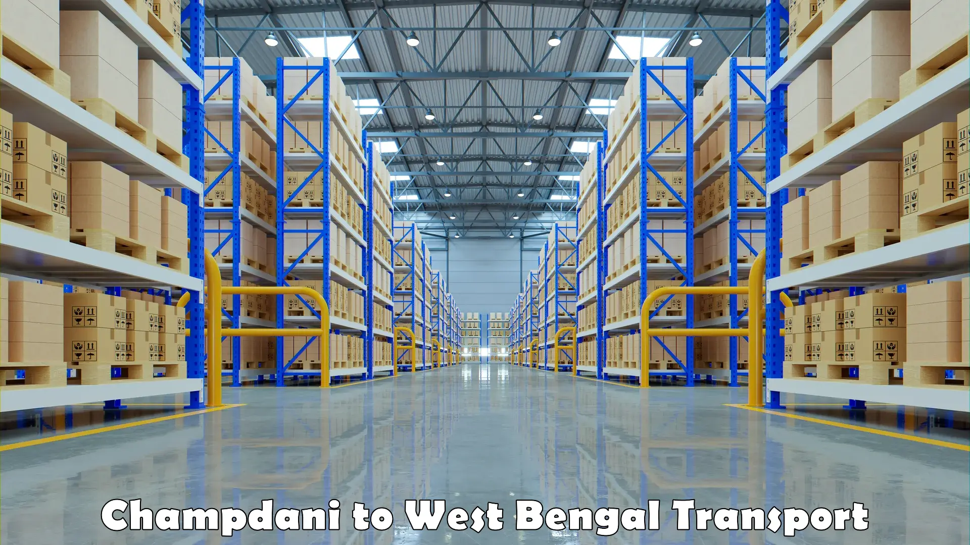 Best transport services in India in Champdani to West Bengal