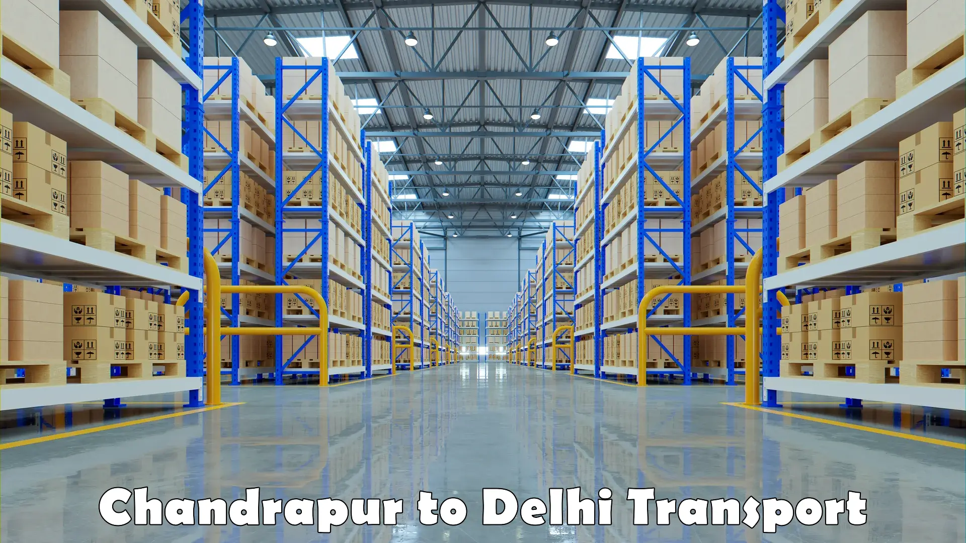 Road transport online services Chandrapur to Delhi Technological University DTU