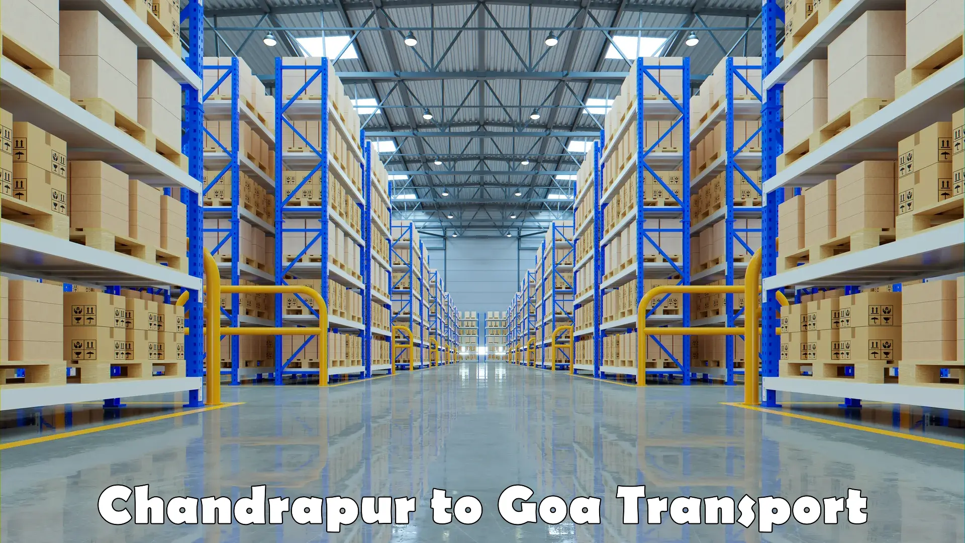 Furniture transport service Chandrapur to Goa
