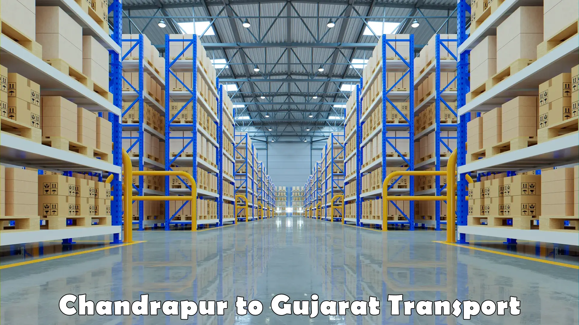 Air cargo transport services Chandrapur to Kutiyana