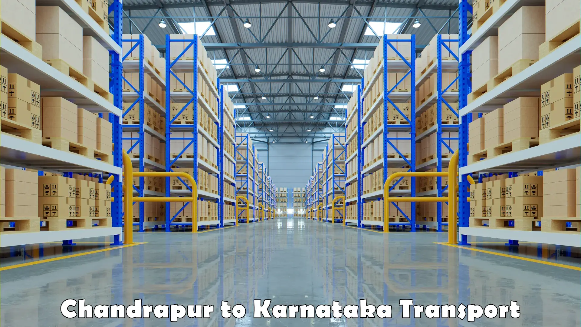 Vehicle transport services in Chandrapur to Mangalore Port