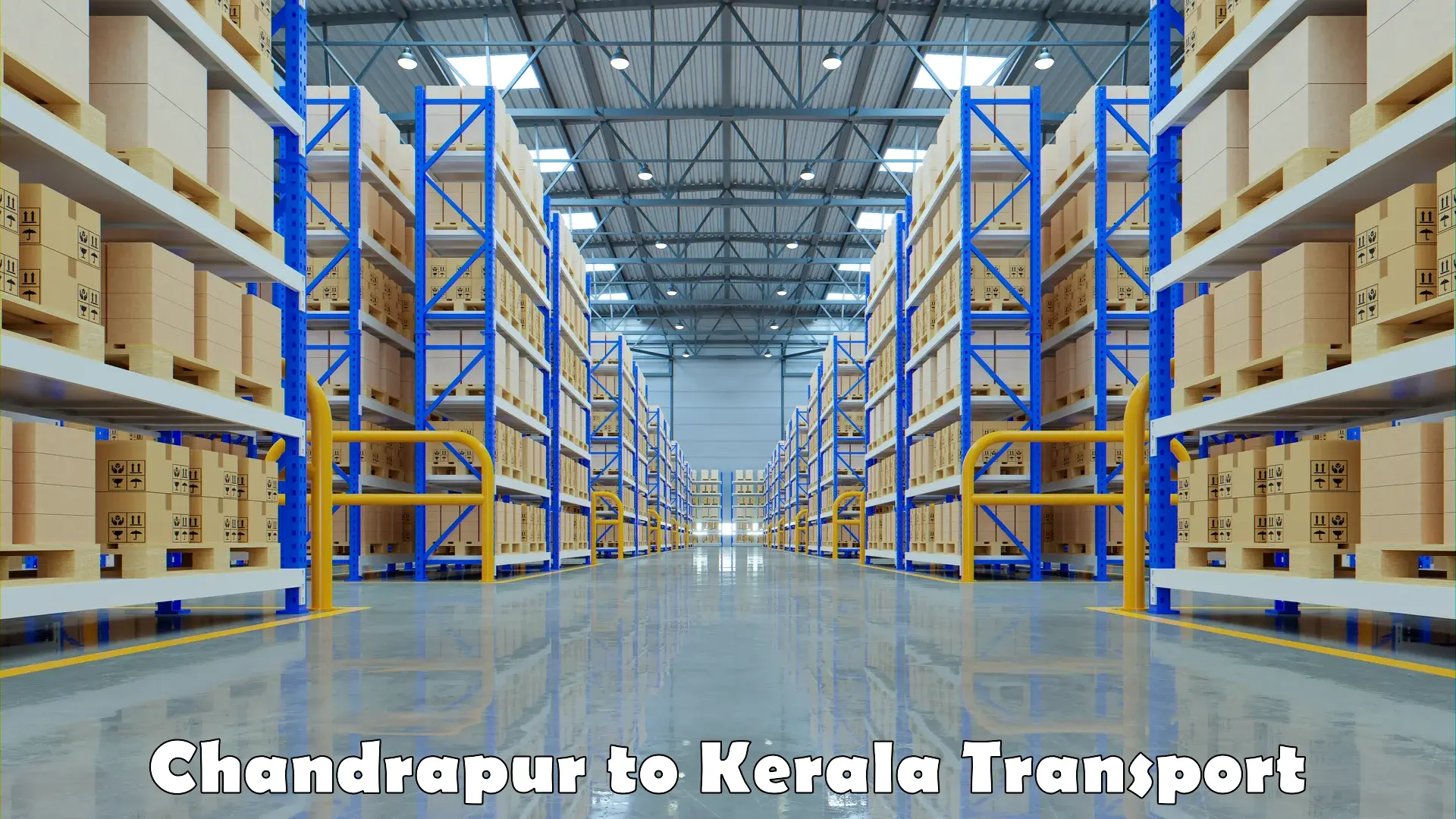 Interstate goods transport Chandrapur to Rajamudy