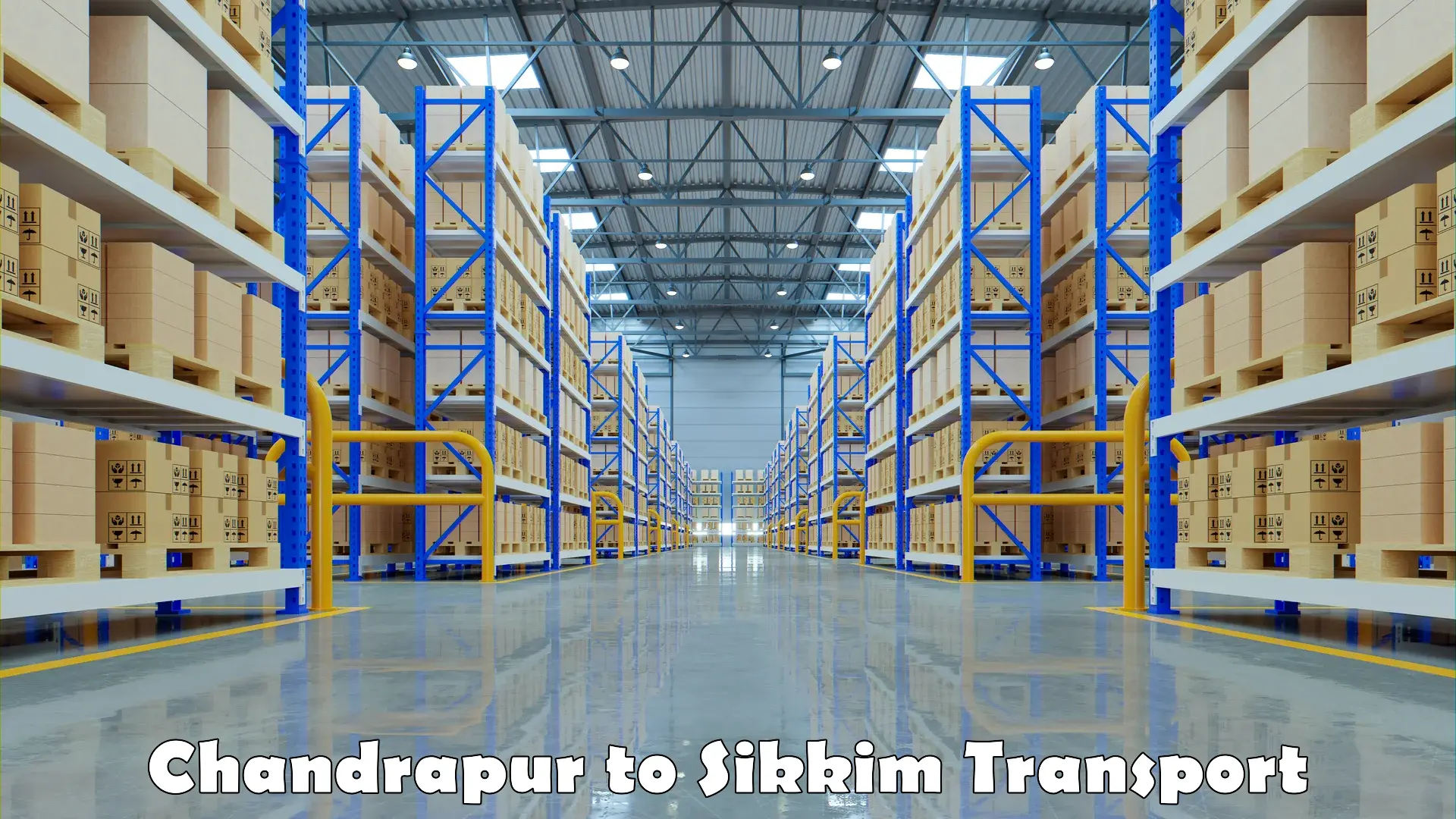 Best transport services in India Chandrapur to East Sikkim