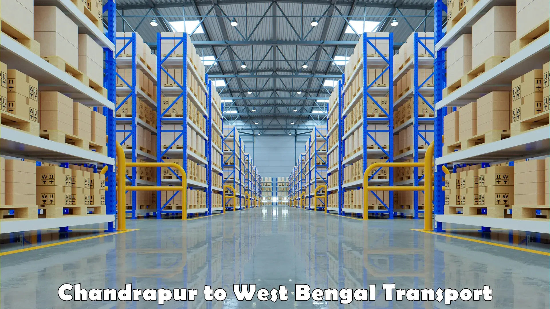 All India transport service in Chandrapur to West Bengal