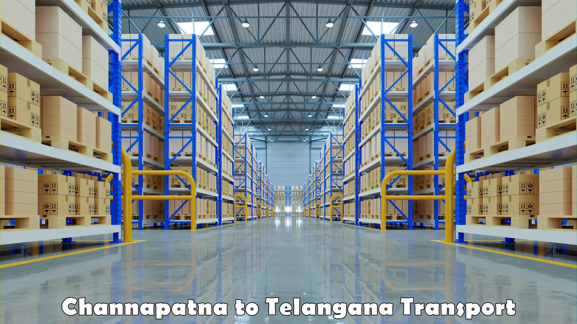 Delivery service Channapatna to Telangana