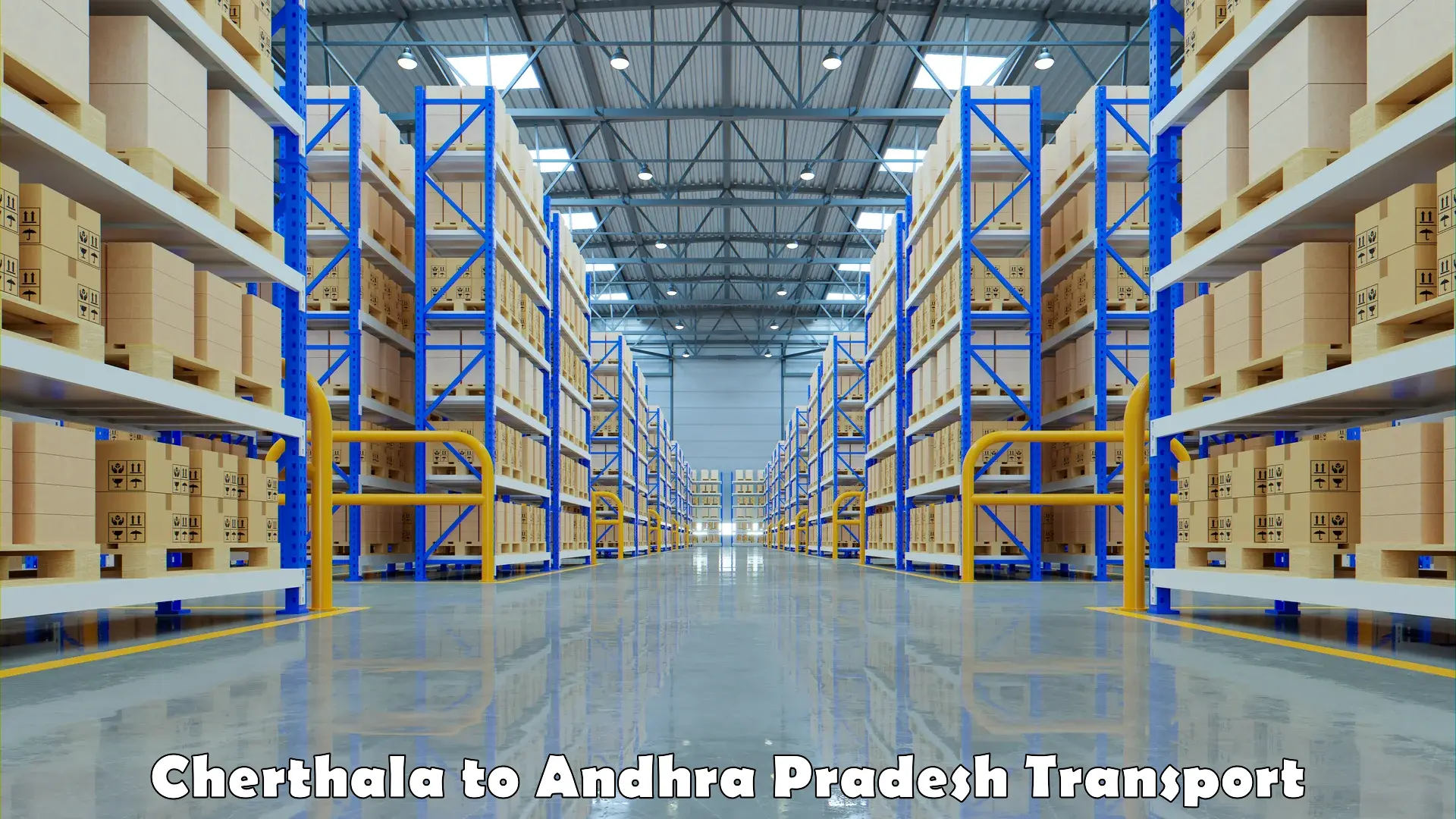 Transport services Cherthala to Addanki
