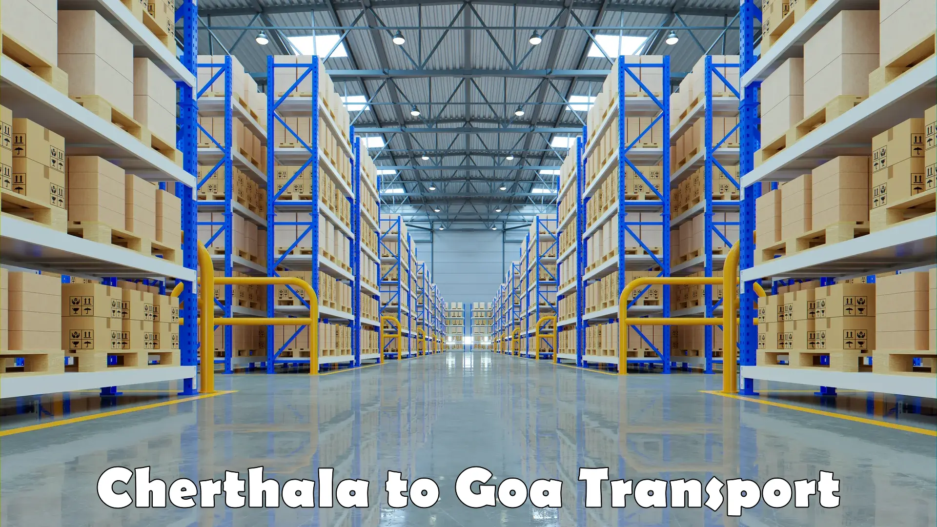 Air freight transport services Cherthala to NIT Goa