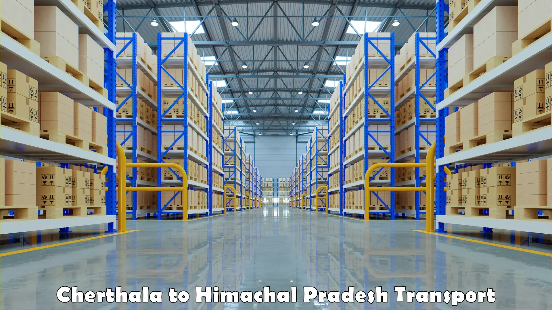 Commercial transport service Cherthala to Himachal Pradesh