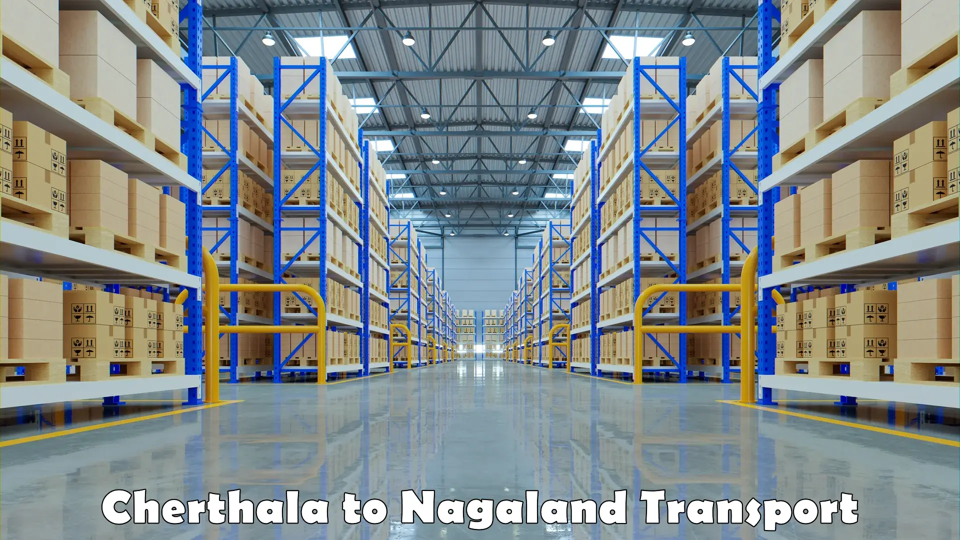 Furniture transport service Cherthala to Nagaland