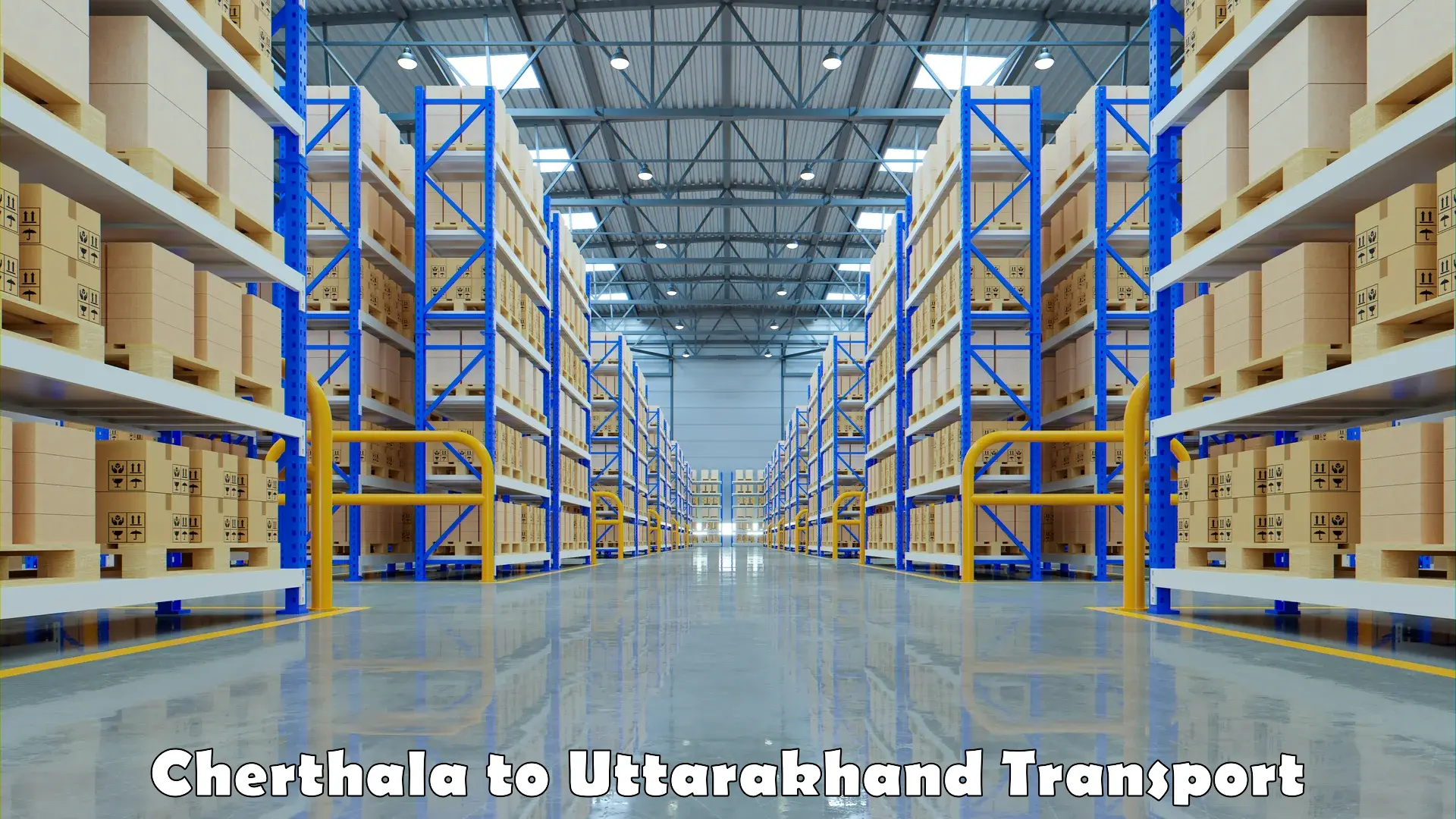 Air cargo transport services Cherthala to Uttarakhand