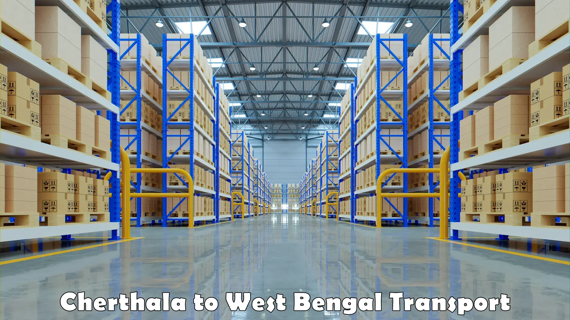 Online transport service Cherthala to West Bengal