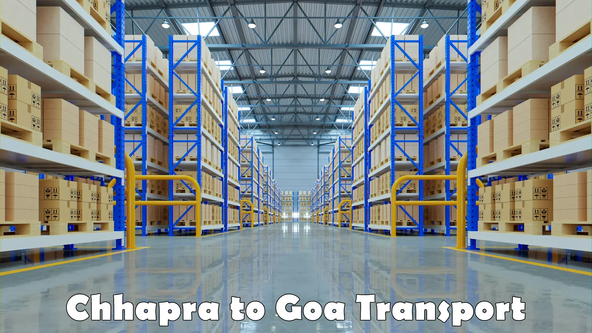 Vehicle parcel service Chhapra to Goa University