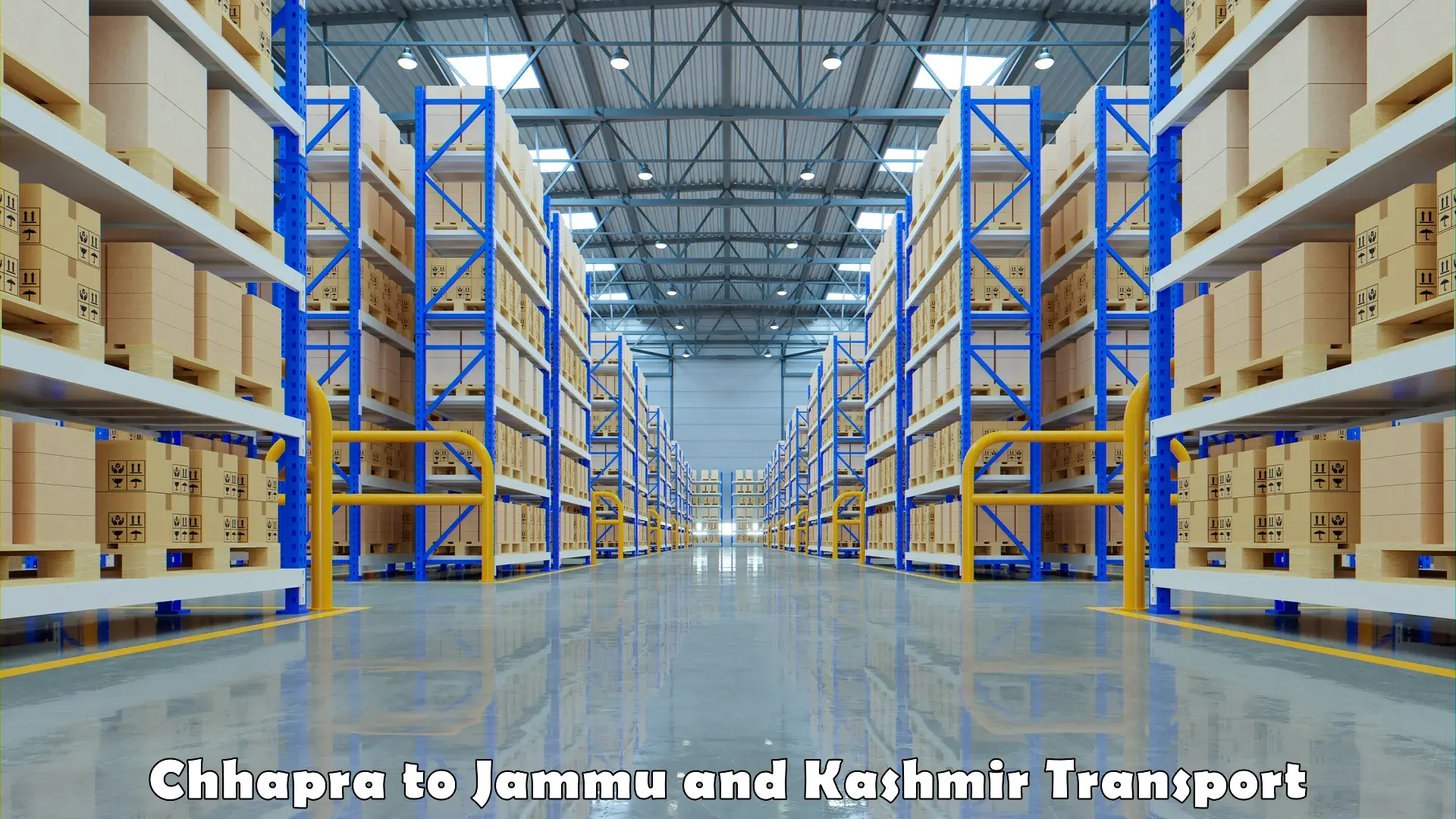 Nearest transport service Chhapra to Jammu