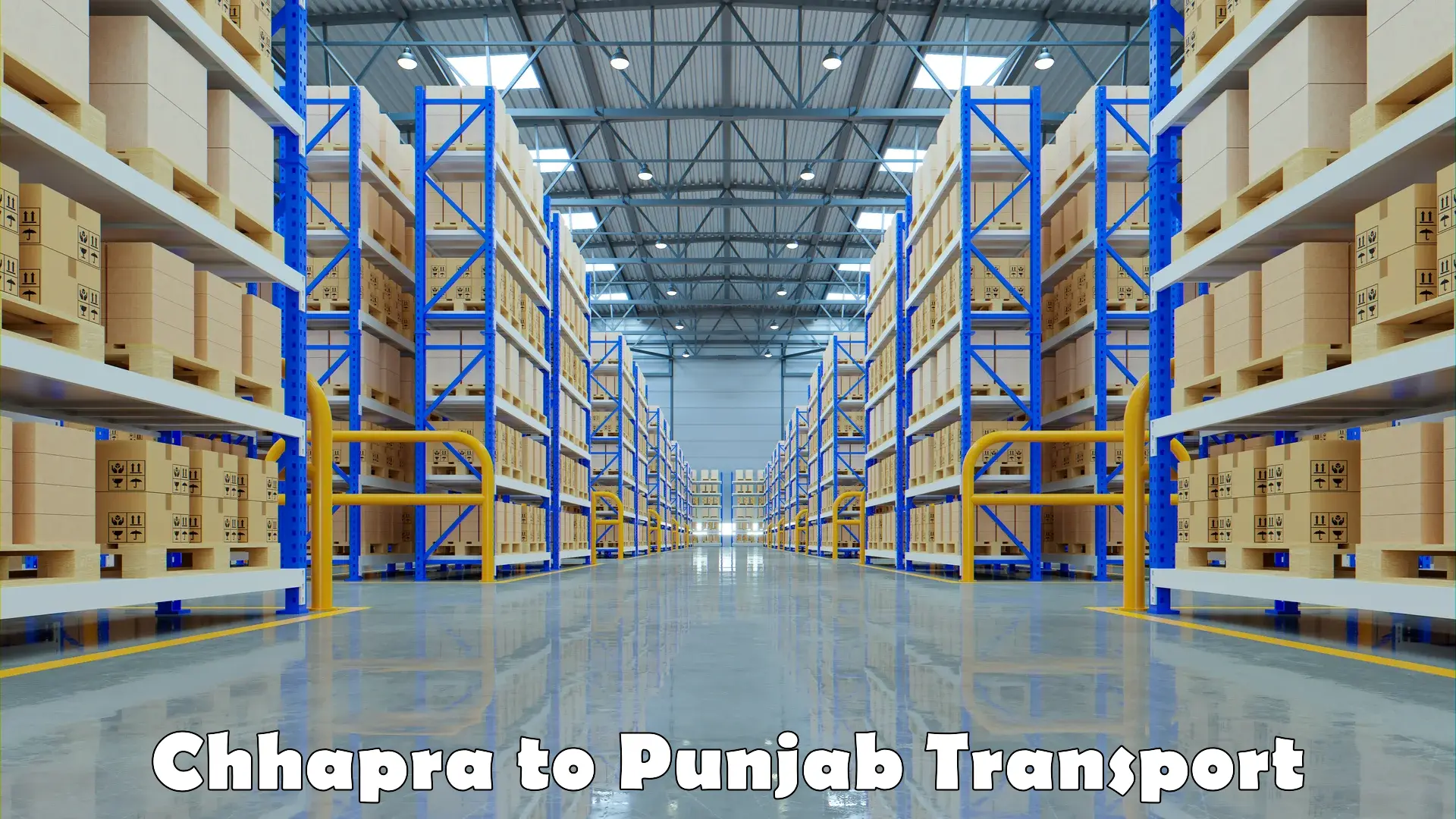 Cargo transport services Chhapra to Ajnala