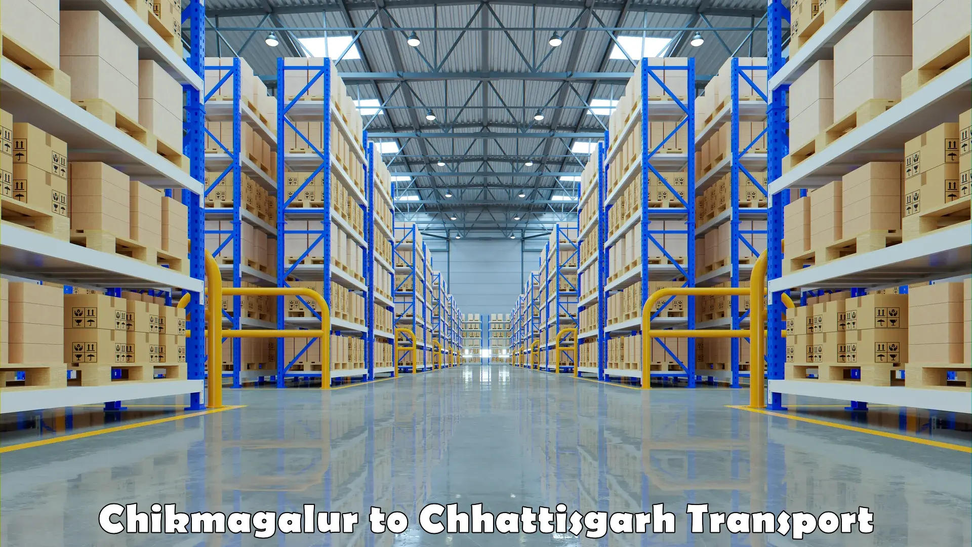 Material transport services in Chikmagalur to Chhattisgarh