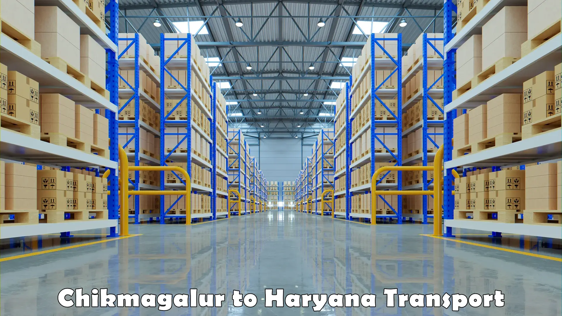 Transport services Chikmagalur to Haryana