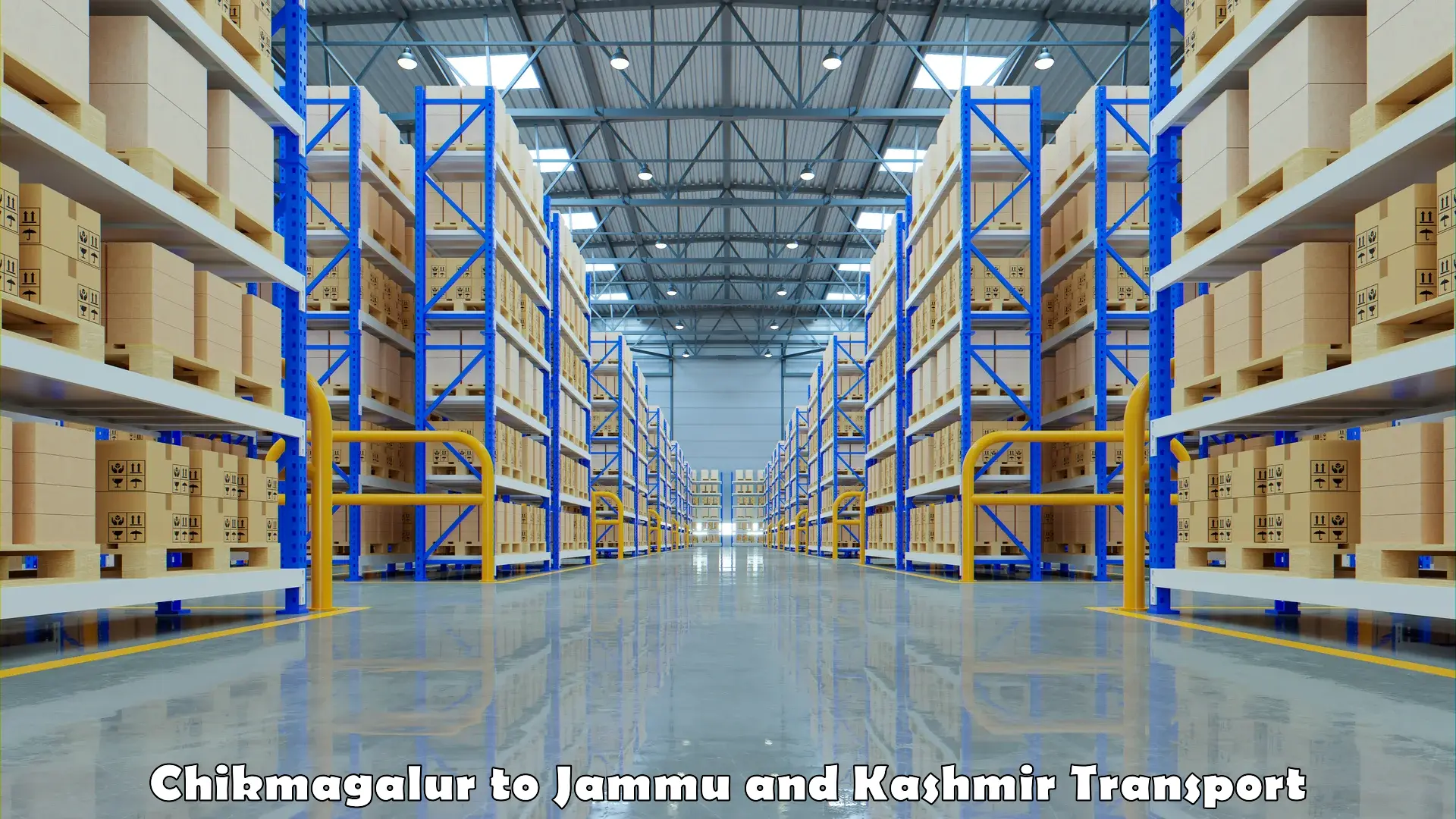 Material transport services Chikmagalur to Jammu and Kashmir