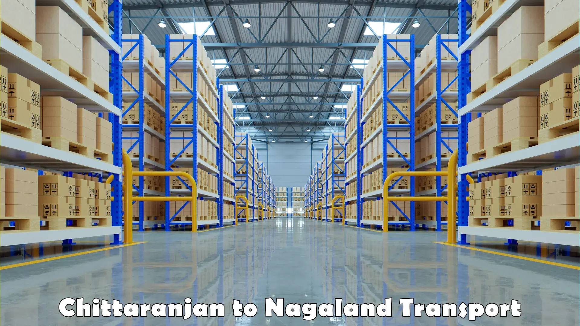 Domestic goods transportation services Chittaranjan to Nagaland