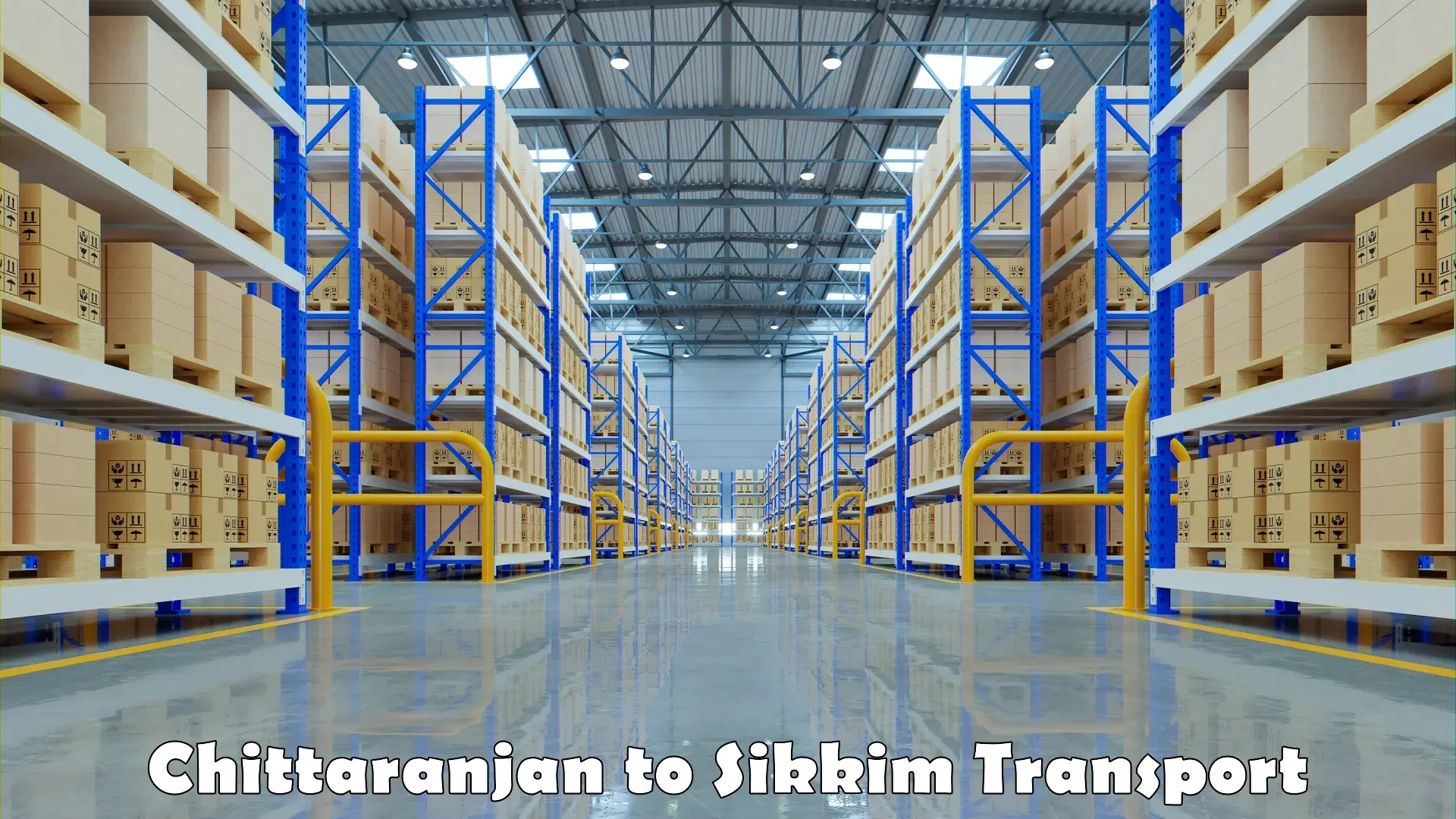 Container transportation services Chittaranjan to South Sikkim