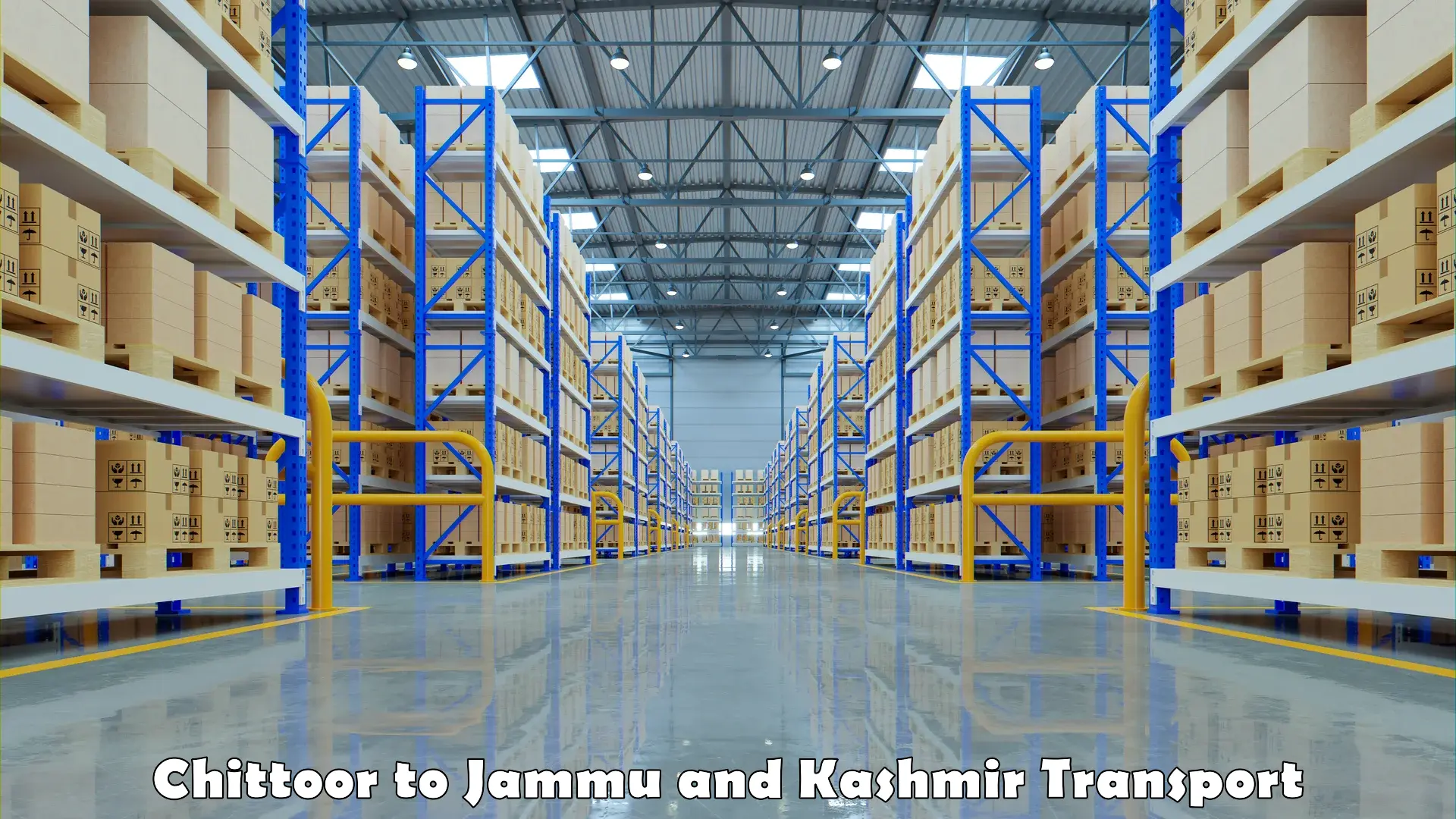 Goods delivery service Chittoor to Jammu and Kashmir