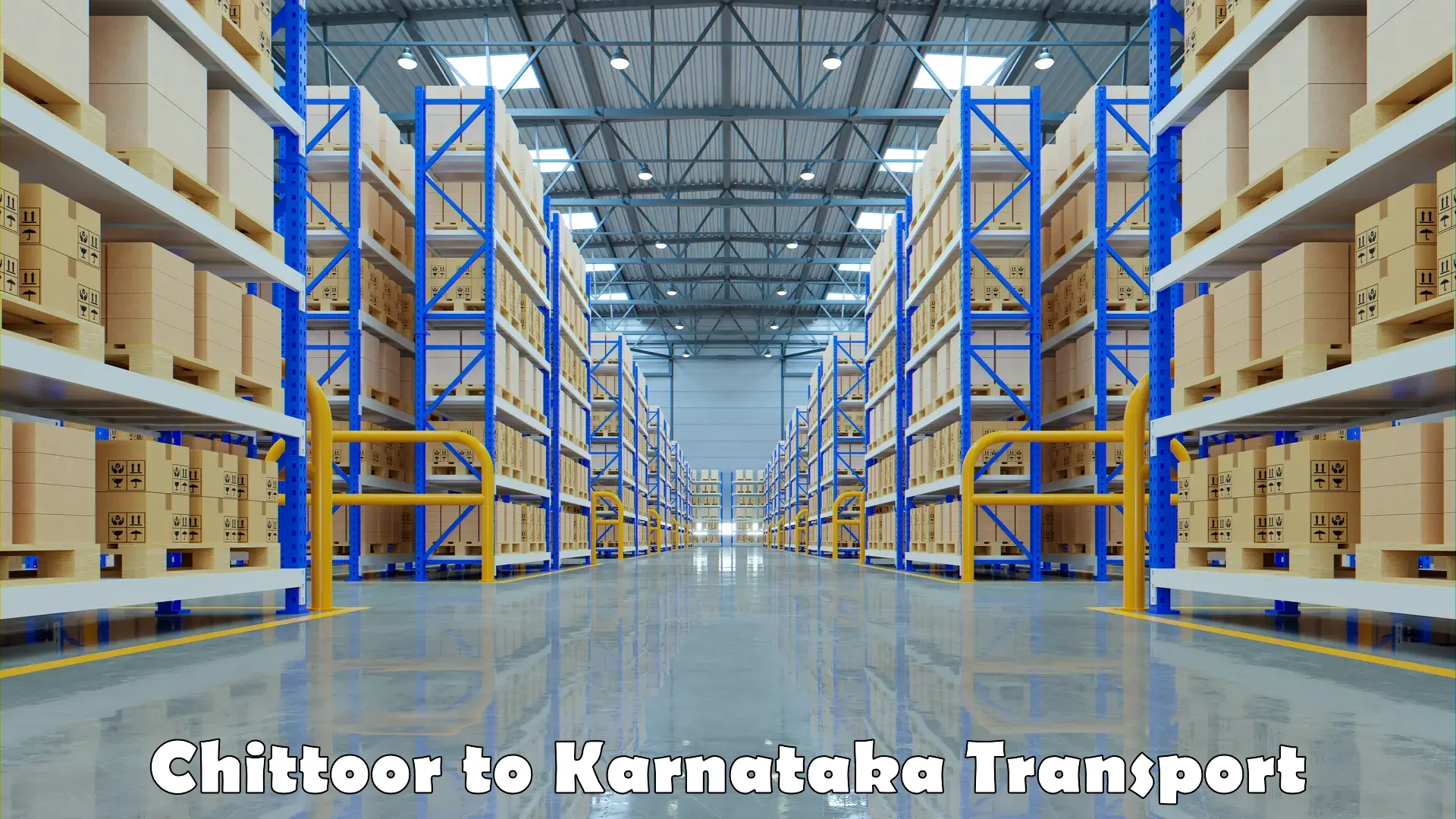 Container transportation services Chittoor to Karnataka