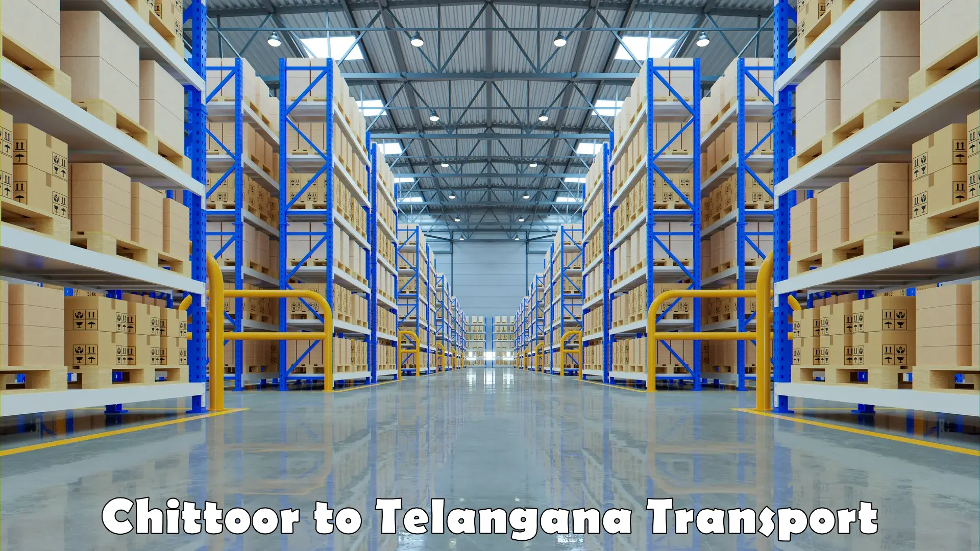 Package delivery services Chittoor to Telangana