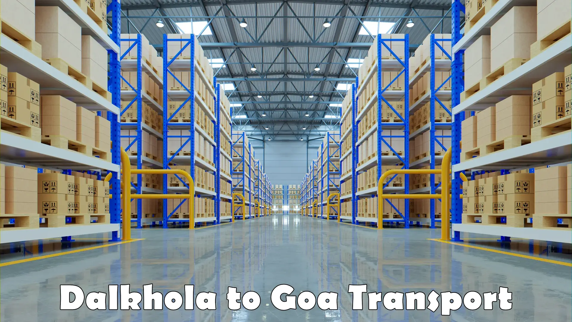 Container transport service Dalkhola to Goa