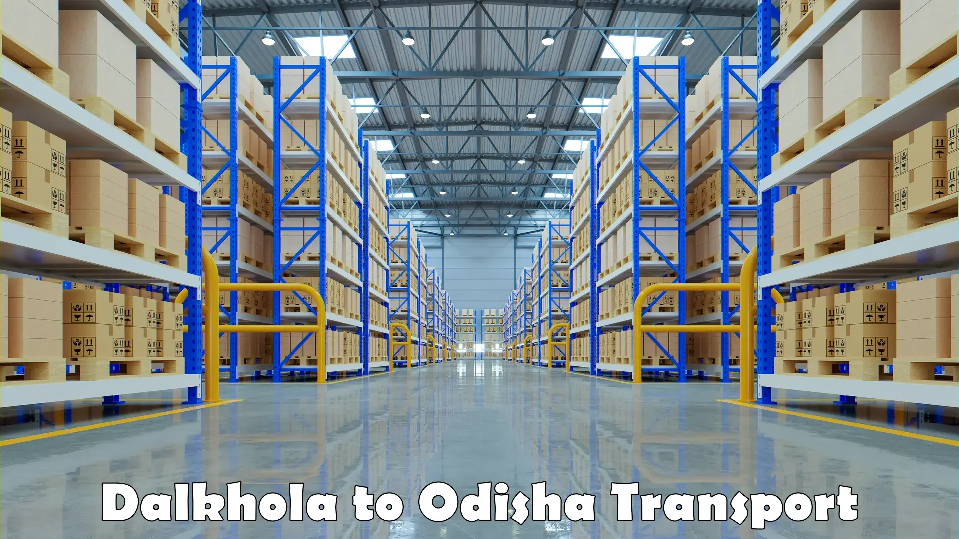 India truck logistics services Dalkhola to Udayagiri Kandhamal