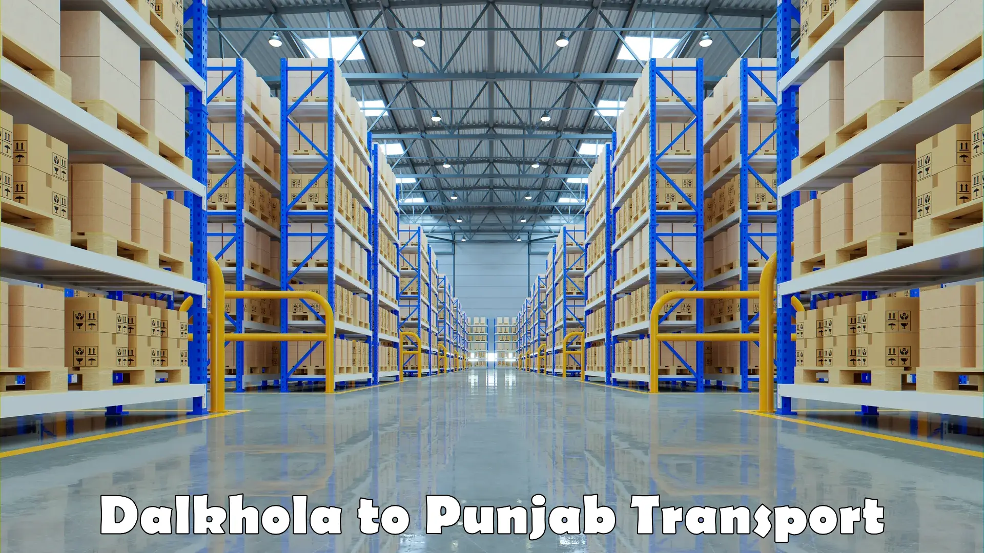 Best transport services in India Dalkhola to Punjab