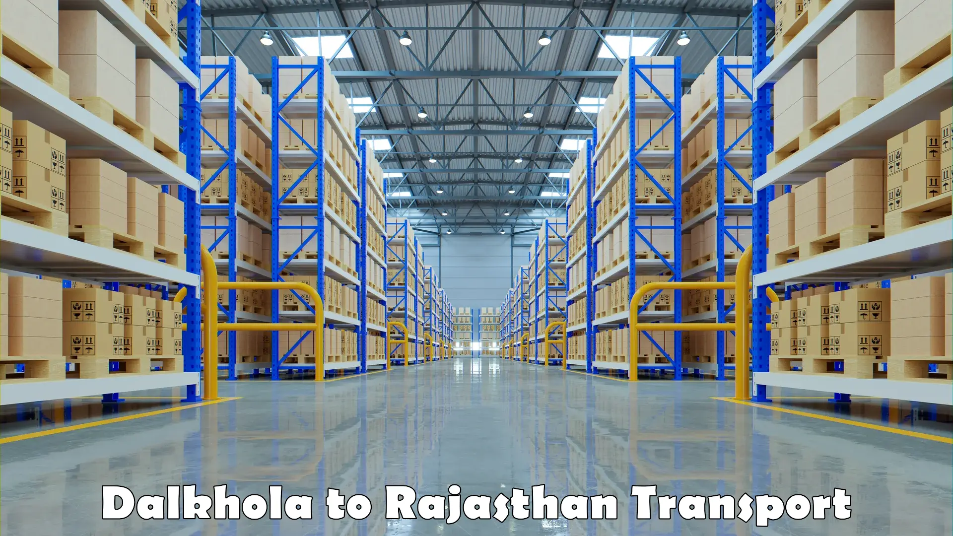 Transport services Dalkhola to Rajasthan