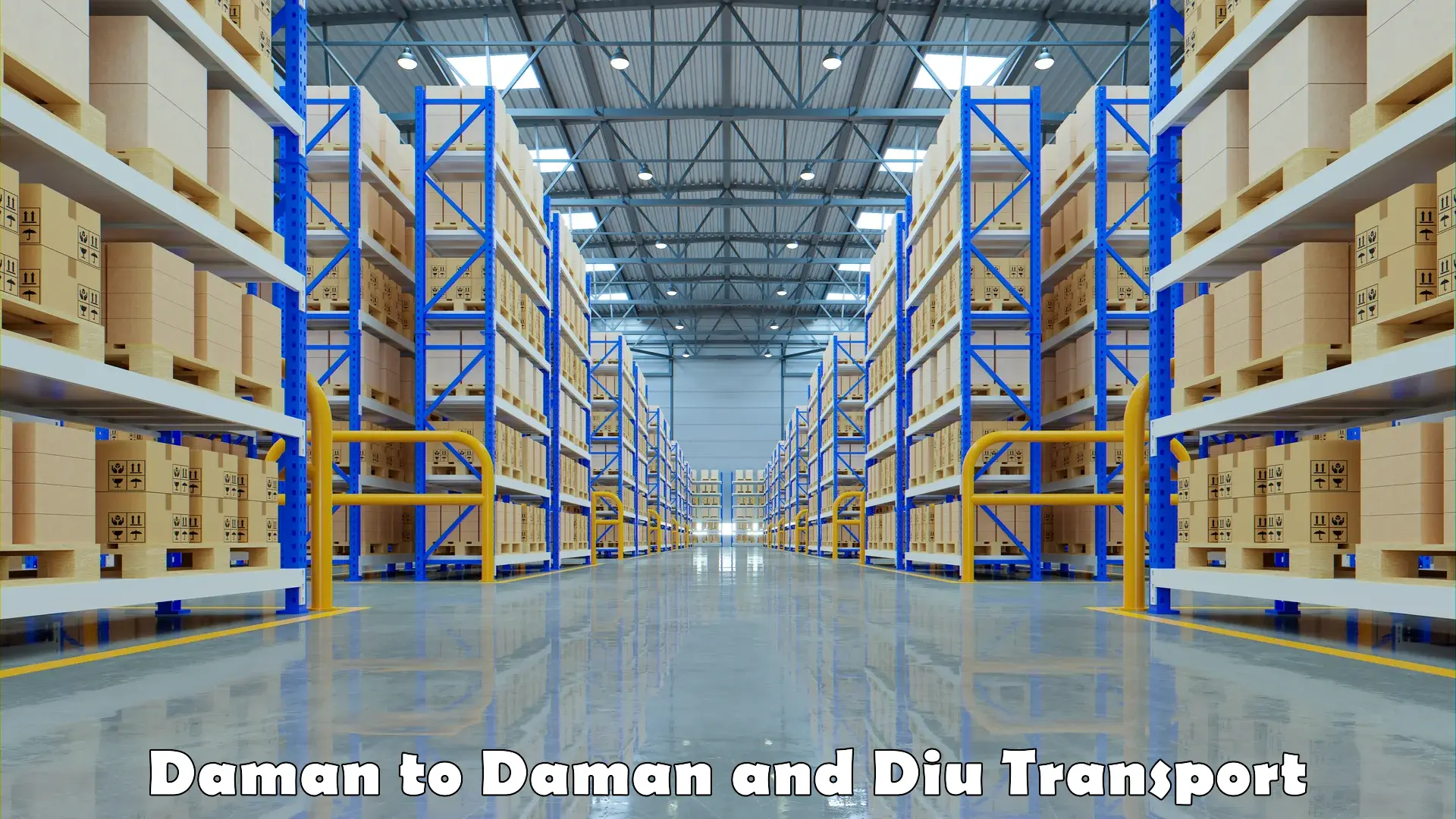 Vehicle courier services Daman to Daman