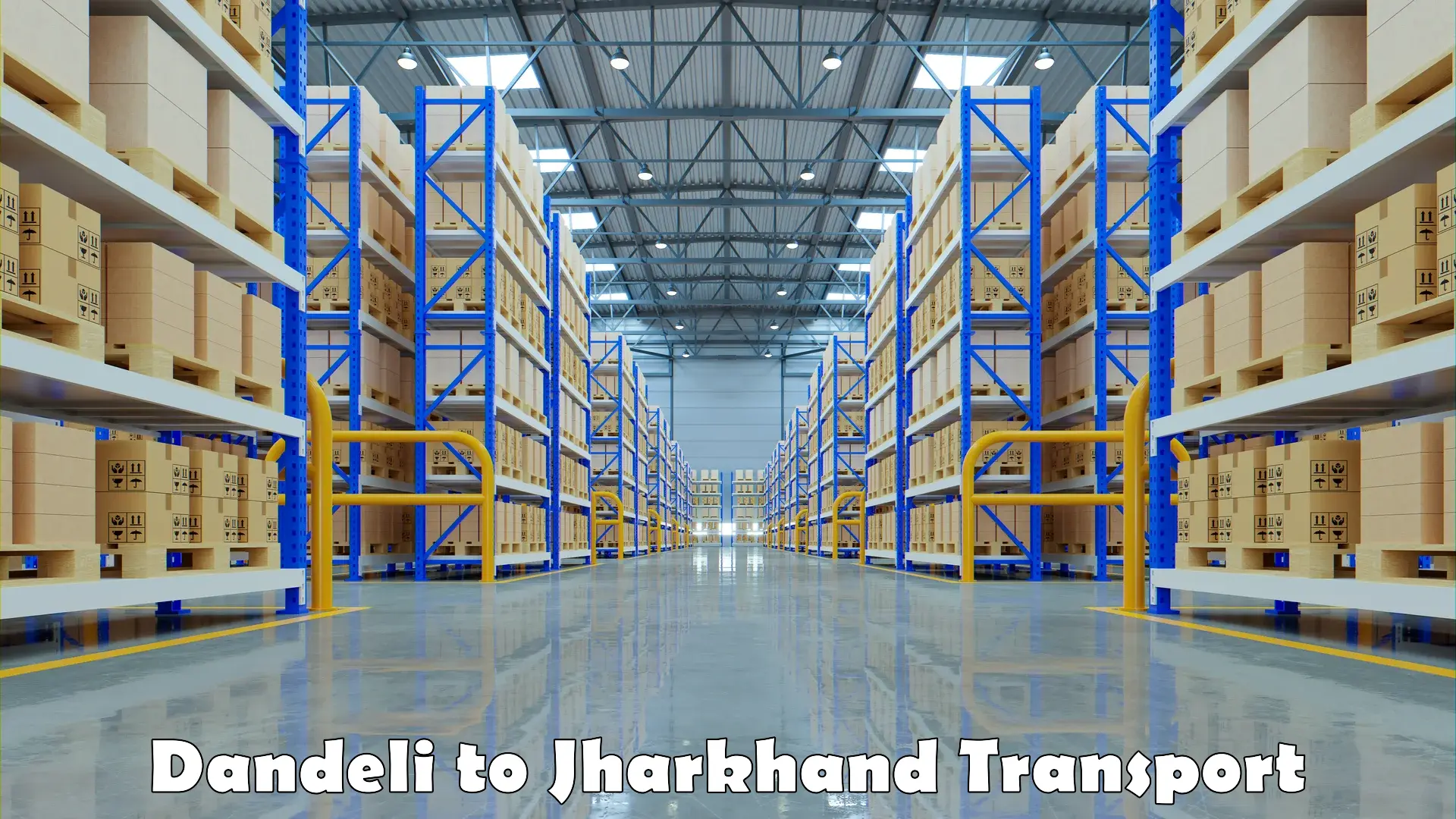 Air freight transport services Dandeli to Godabar Chatra