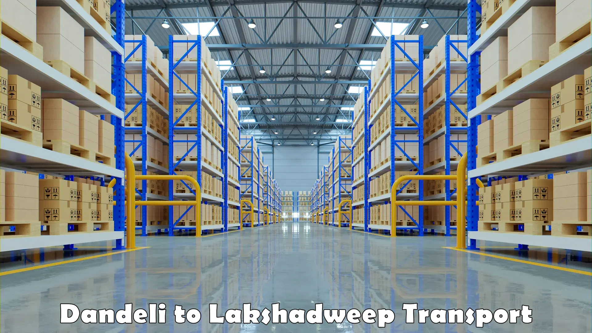 Vehicle transport services Dandeli to Lakshadweep