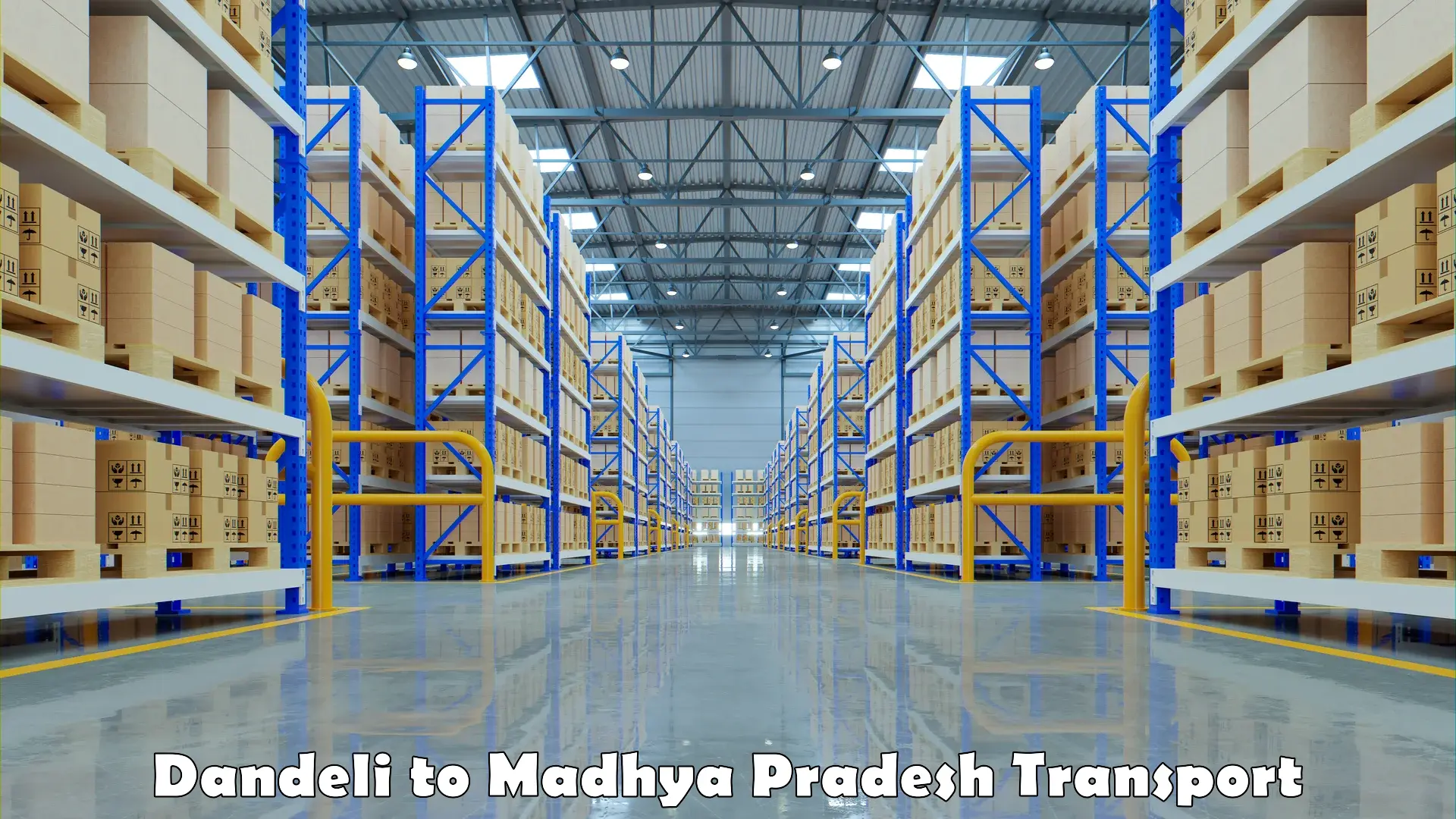 Nearest transport service Dandeli to Madhya Pradesh