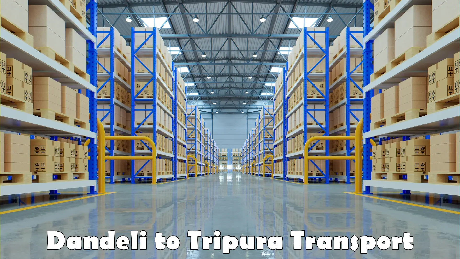 Truck transport companies in India Dandeli to Tripura