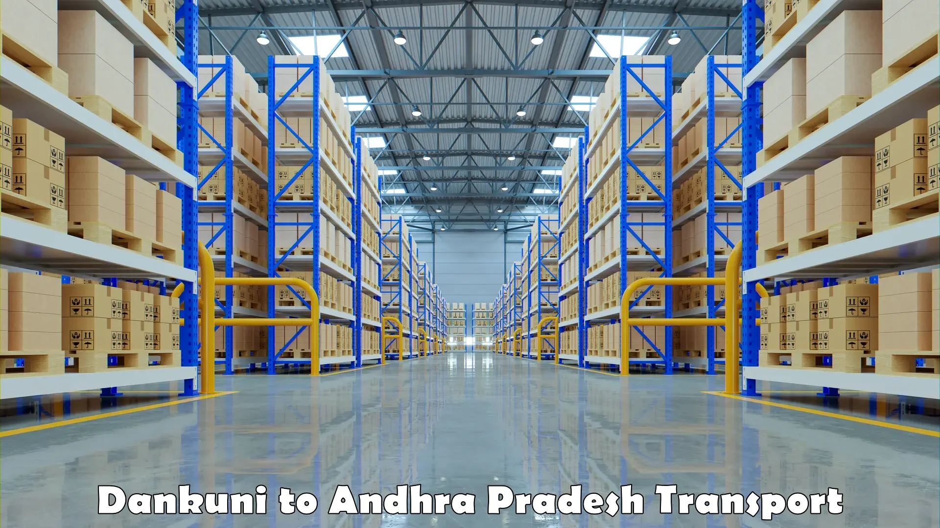 Two wheeler transport services Dankuni to Andhra Pradesh