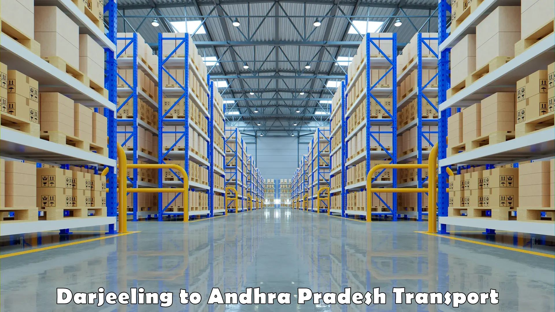 Commercial transport service Darjeeling to Andhra Pradesh