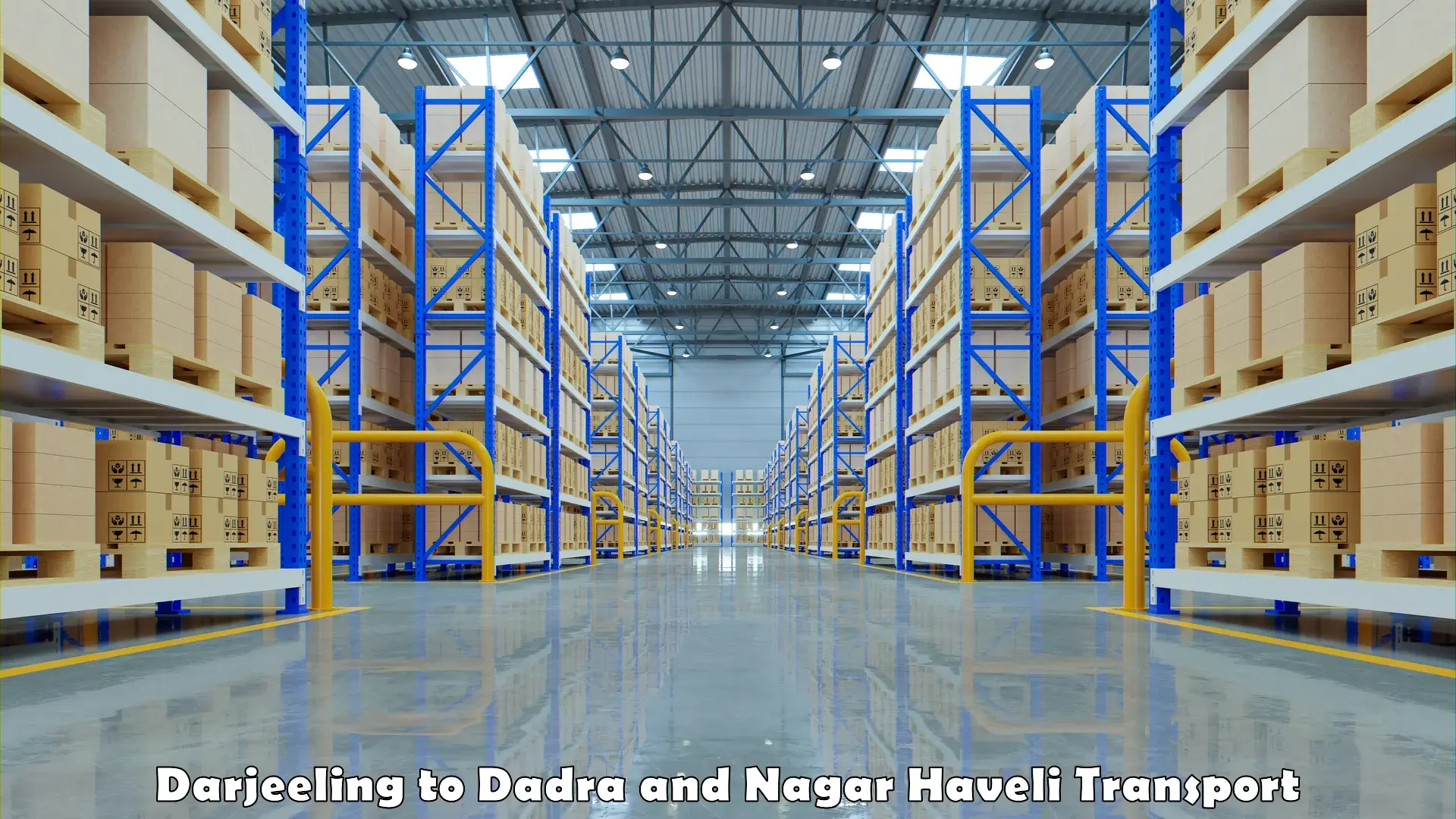 Road transport online services in Darjeeling to Dadra and Nagar Haveli