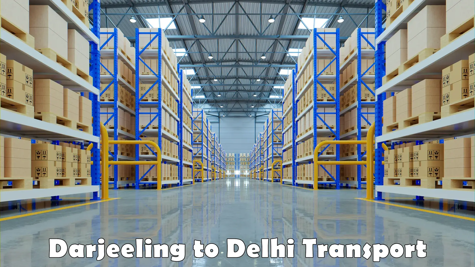 Nationwide transport services in Darjeeling to Delhi