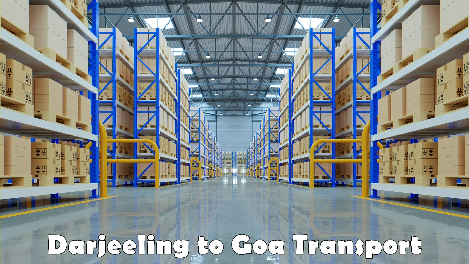 Parcel transport services Darjeeling to Goa