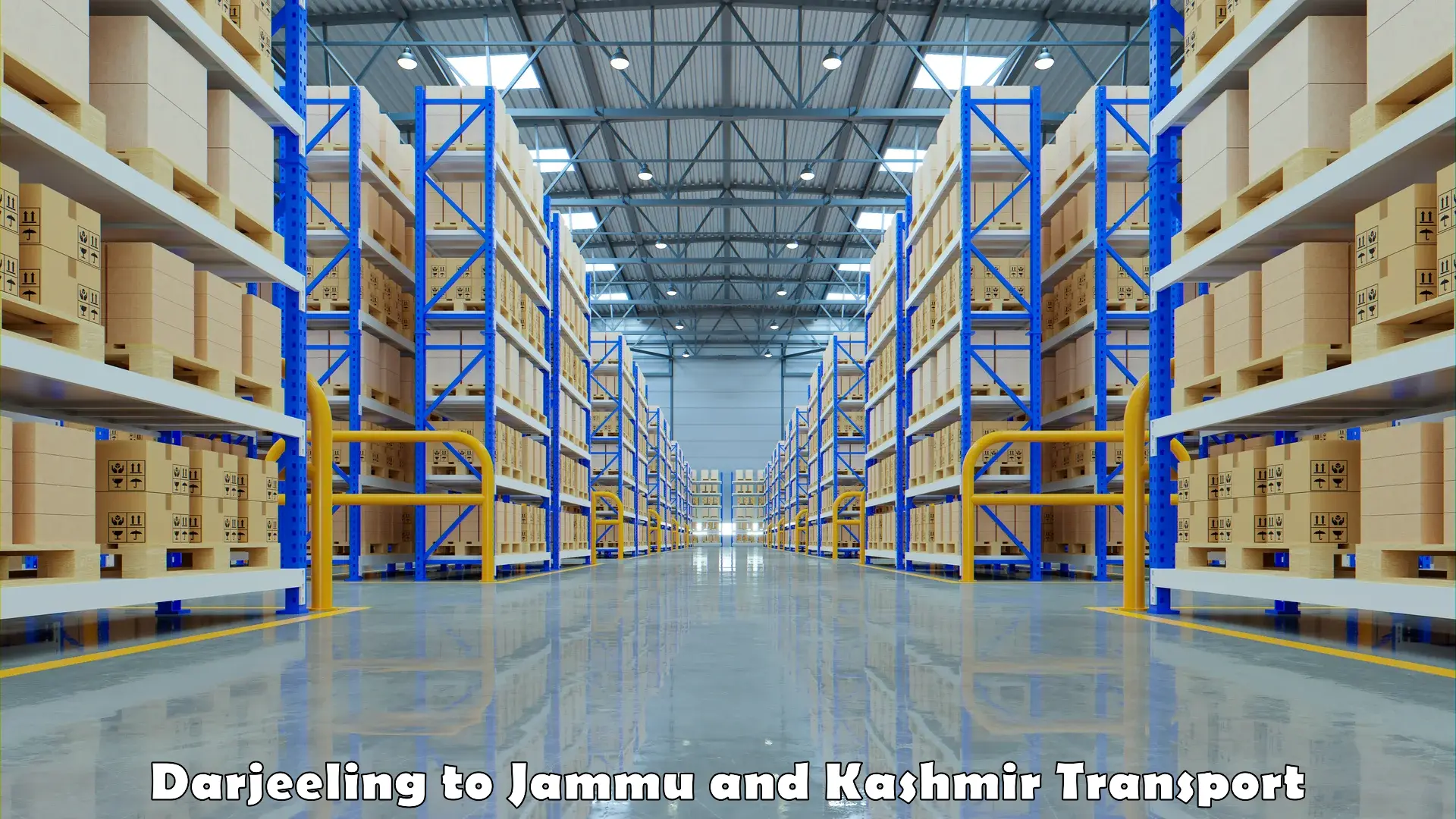 Online transport service Darjeeling to Jammu and Kashmir