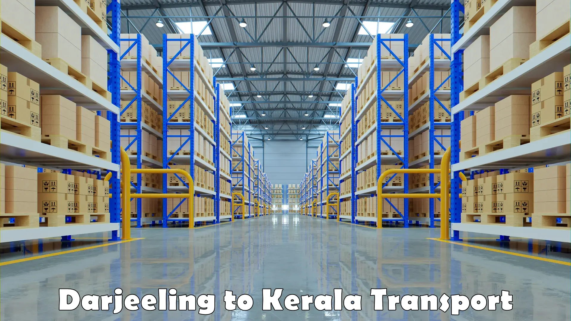 Vehicle courier services Darjeeling to Kochi