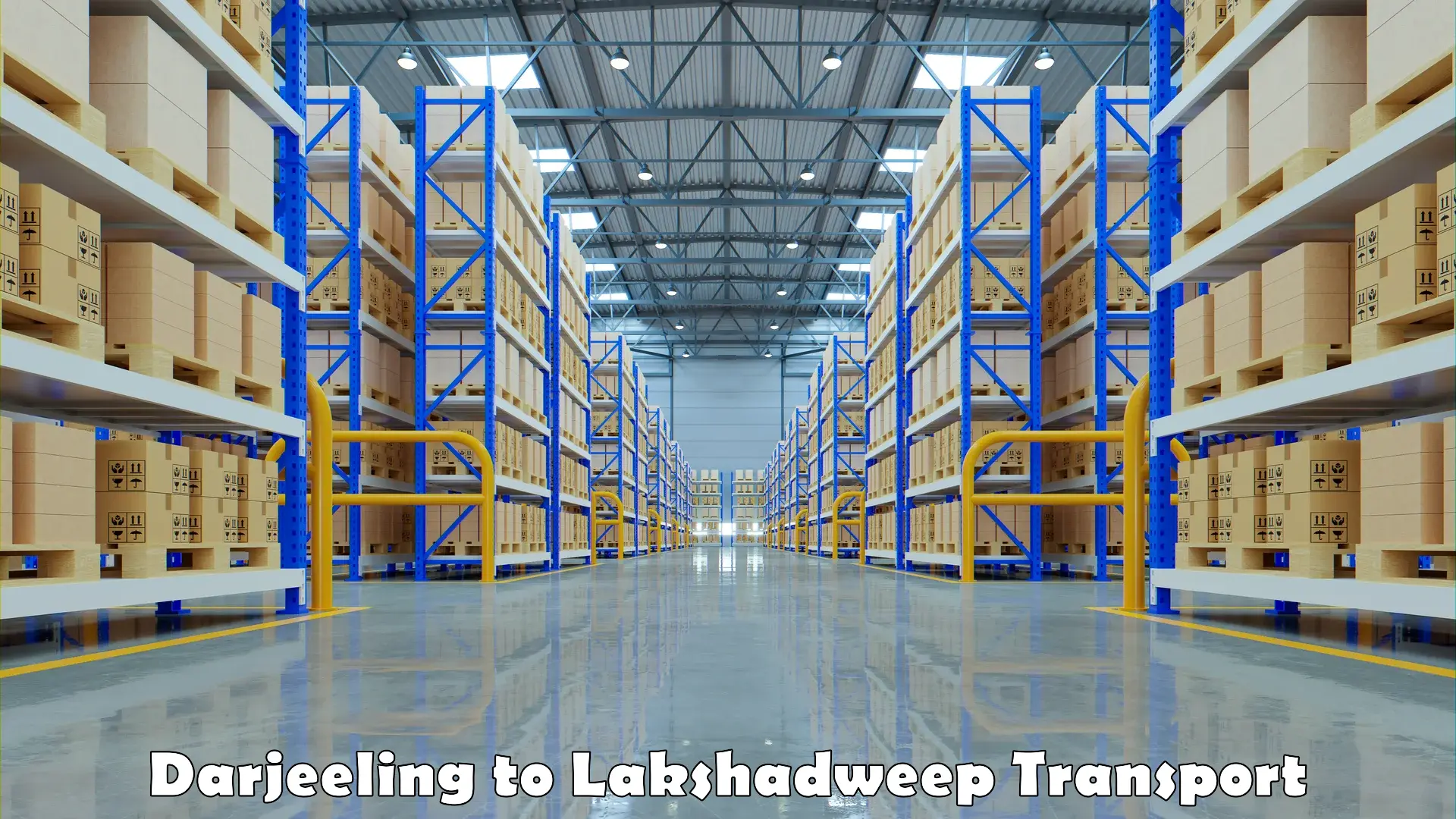 International cargo transportation services Darjeeling to Lakshadweep