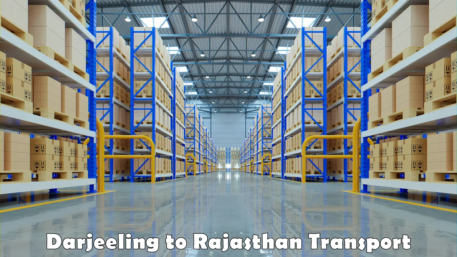 Daily parcel service transport Darjeeling to Rajasthan