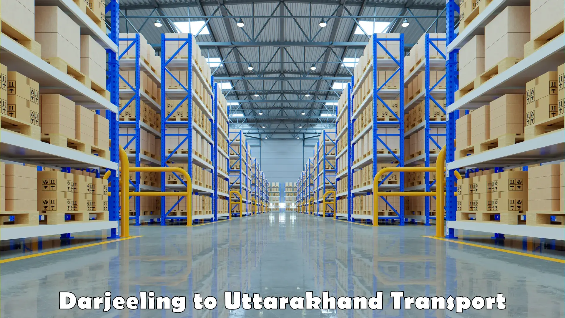 Interstate goods transport Darjeeling to Uttarakhand