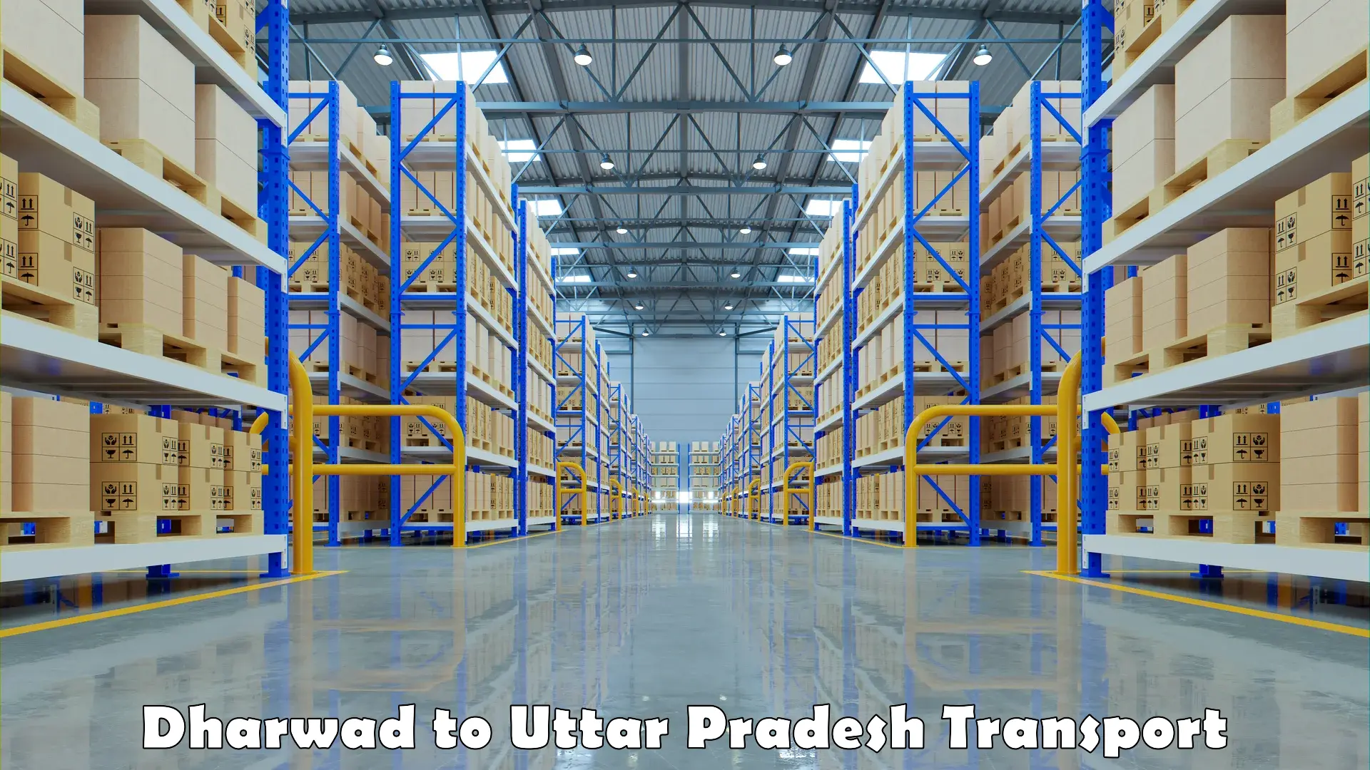 Parcel transport services Dharwad to Mehnajpur