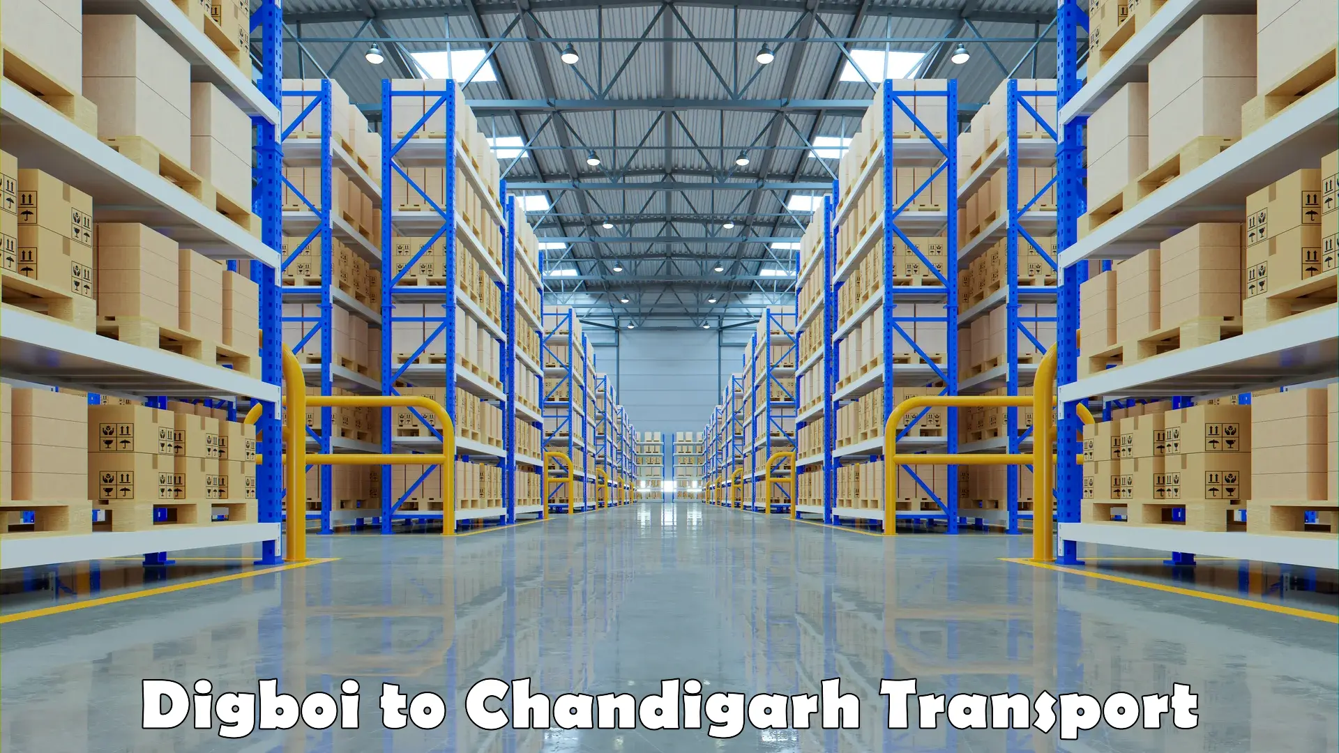 Nearby transport service Digboi to Chandigarh