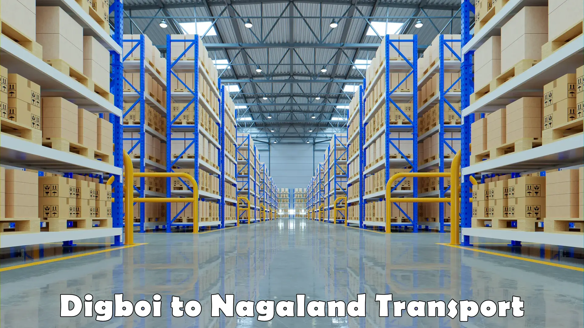 Cargo train transport services Digboi to Nagaland